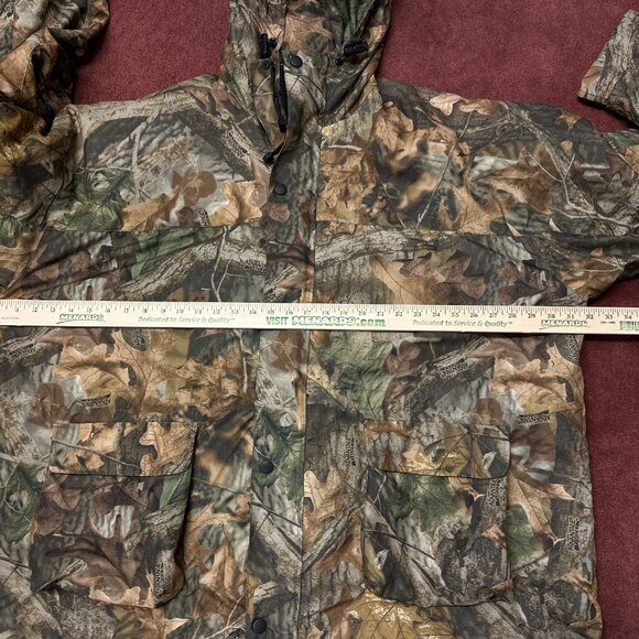 Vintage Realtree Advantage Timber Camo Softshell Hunting Jacket Men's XXL - Picture 11 of 12